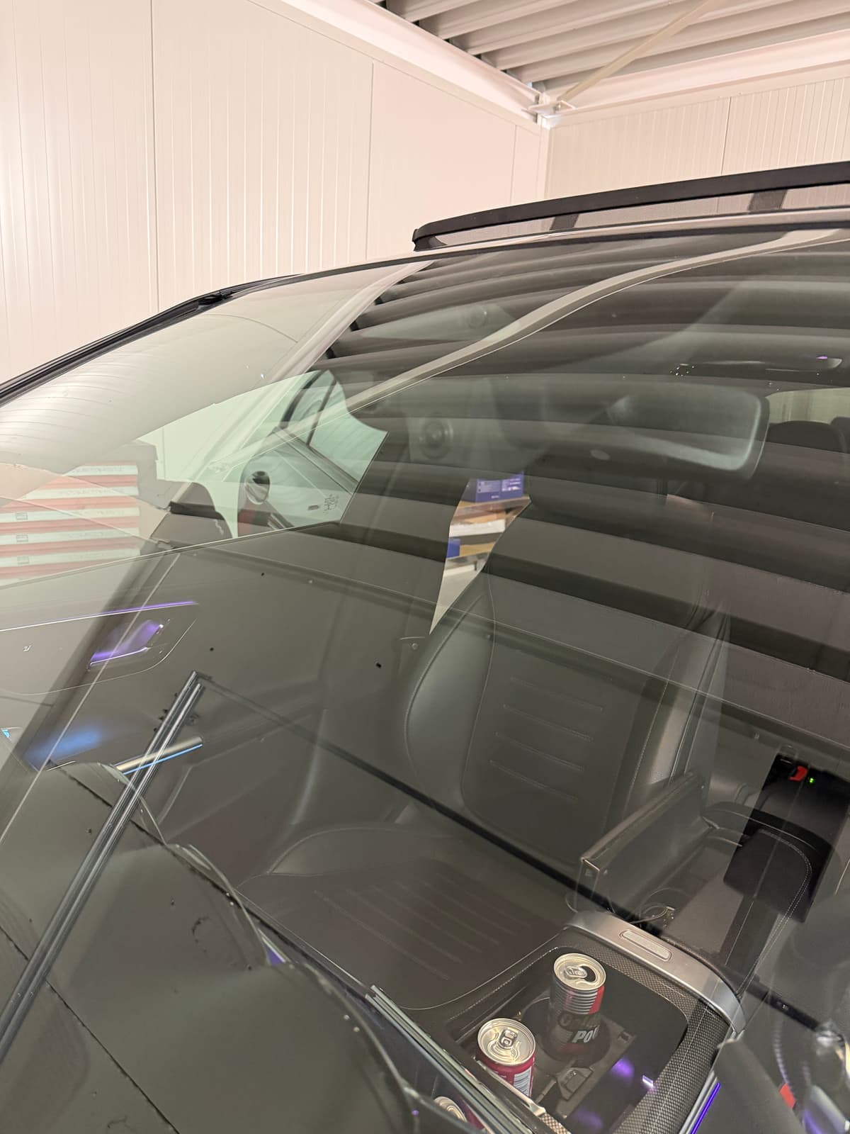 Mercedes C-Class dashcam detail