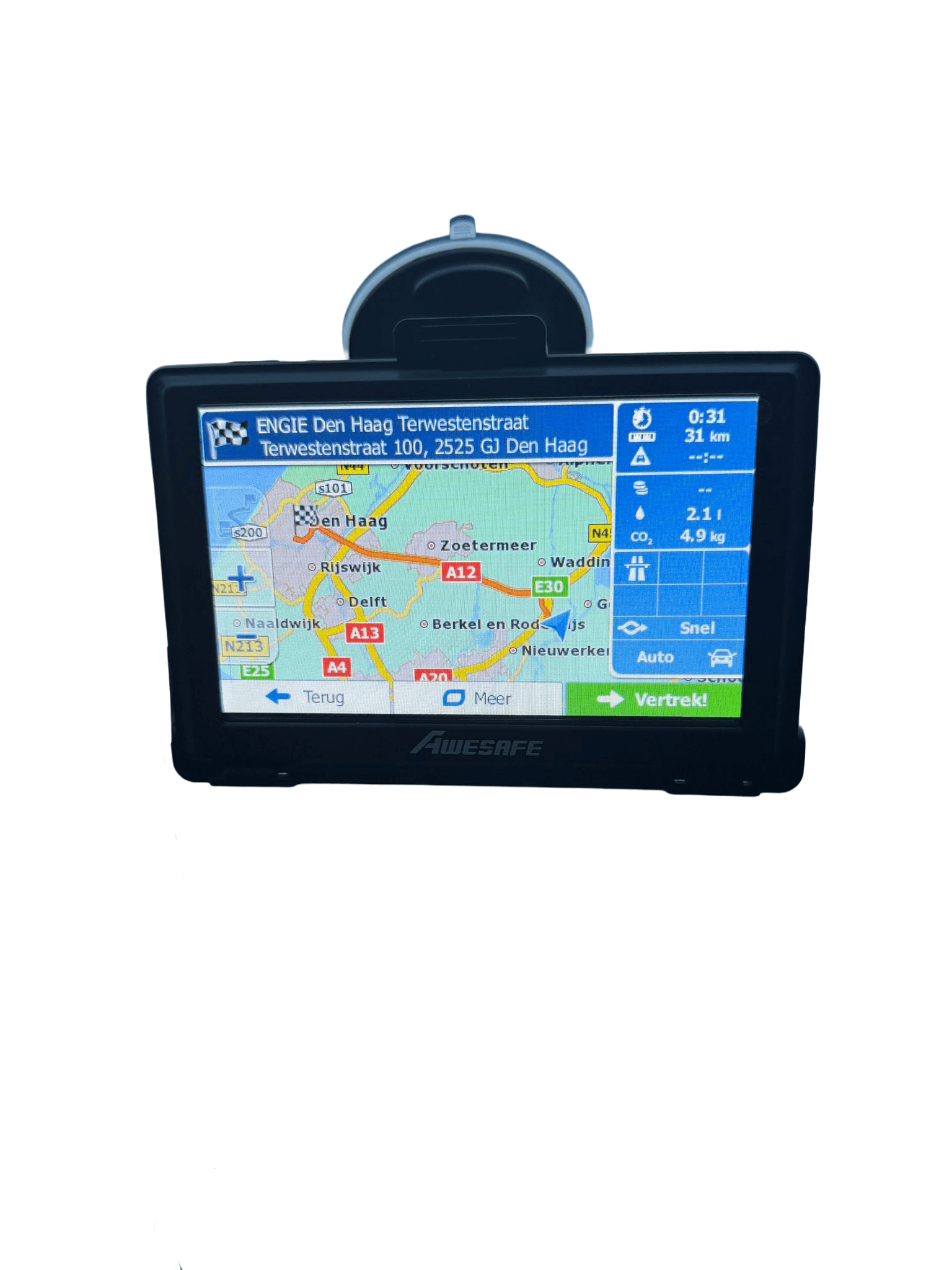 GPS Navigatie 7 inch – Europa Kaarten