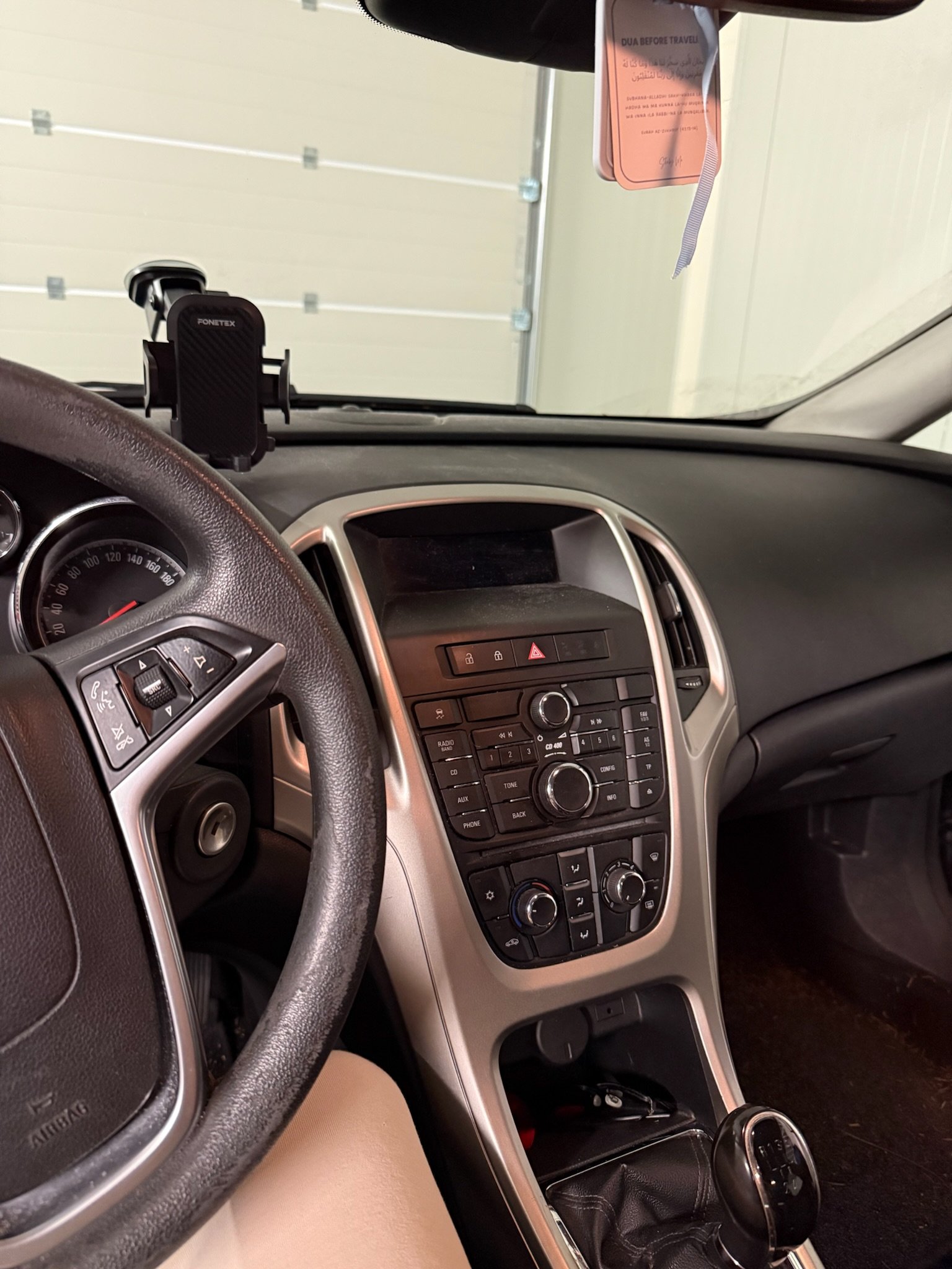 Oud dashboard zonder scherm